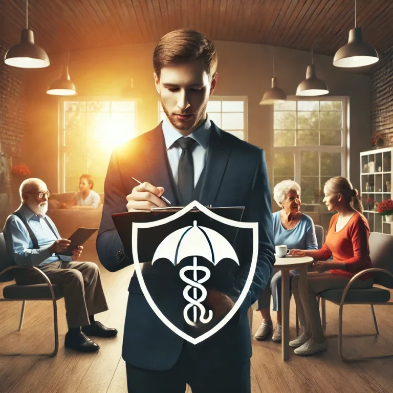 Image representing the concept of protecting an adult day care with specialized insurance coverage.